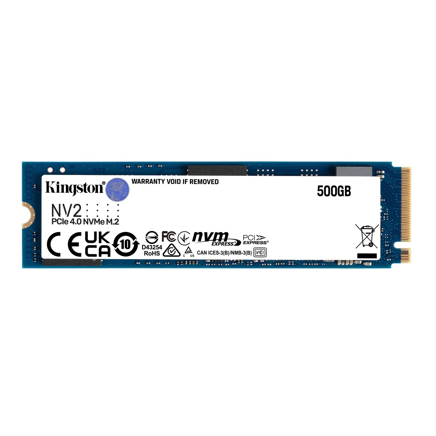 Disco Ssd Kingston 500gb Nv2 M2 Nvme 5838