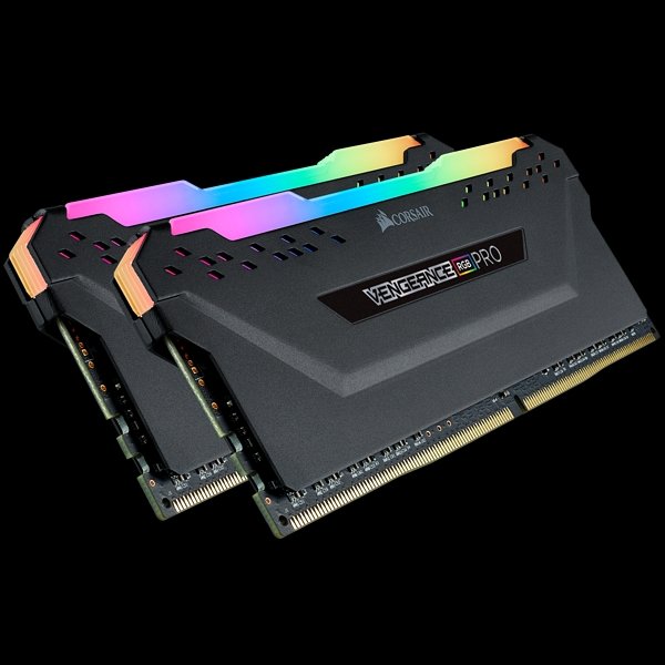 MEMORIA 16GB (2X8) DDR4 3200 CORSAIR VENGANCE RGB PRO BLACK