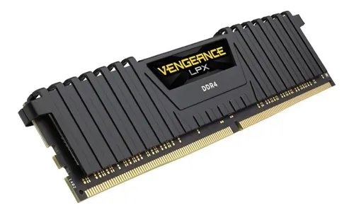 MEMORIA 8GB DDR4 2666 CORSAIR VENGANCE LPX BLACK